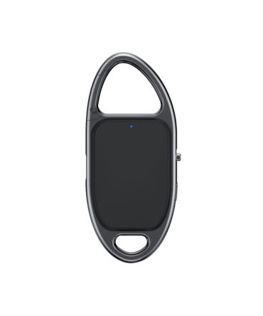 FOF Portable Carabiner AI Smart Voice Recorder, Clip-on Audio Voice-to-Text Recorder with AI Translation, Wearable Meeting & Lecture Recording Device for Outdoor, Travel, Business A04