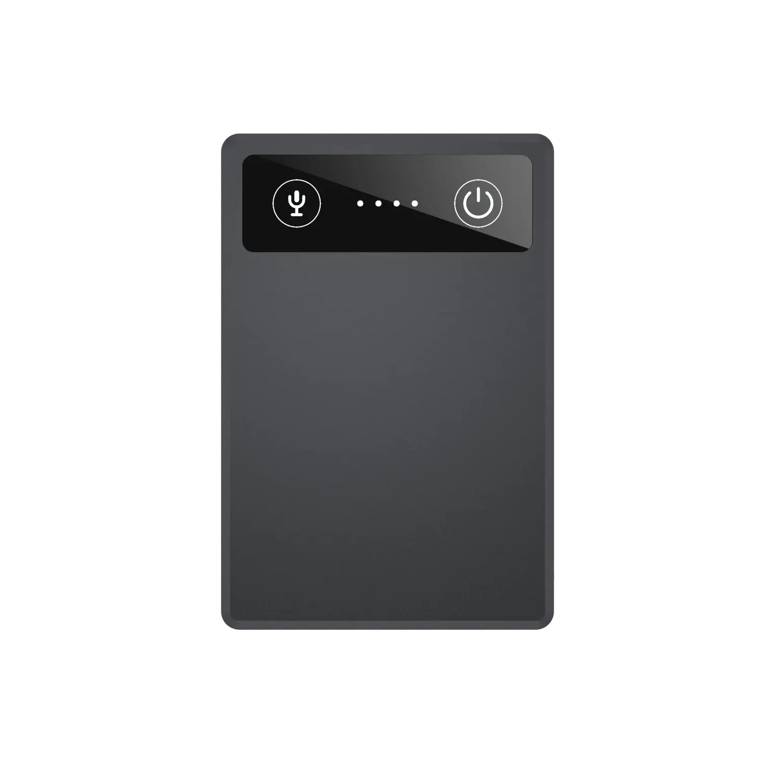 FOF Magnetic Slim Card AI Smart Voice Recorder, Ultra-Thin Voice-to-Text Audio Recorder with AI Assistant, Auto Transcription, Text Extraction & Mind Mapping for Meetings, Lectures, Interviews A03