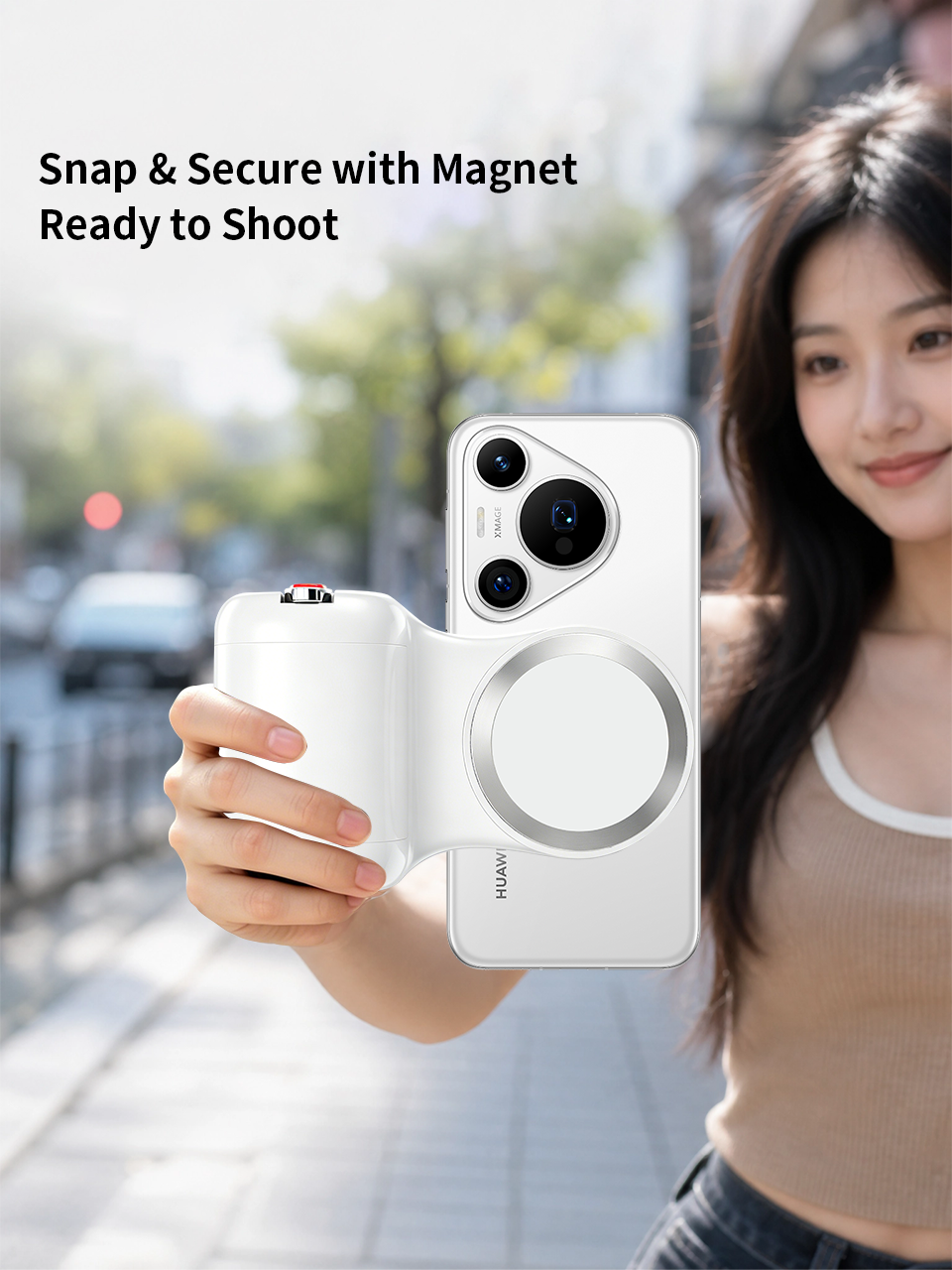 FOF Portable Camera Controller for Mobile Phone Photography, Bluetooth Remote Control for Focus and Shutter, Wireless Power Replenishment, Ideal for Travel and Vlog Shooting - Image 8